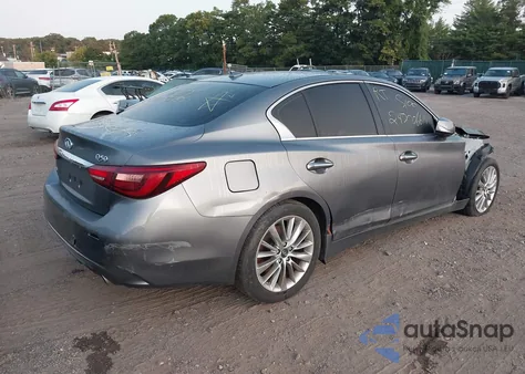 2018 Infiniti Q50 3.0T Luxe from USA, damaged, VIN JN1EV7AR9JM440650